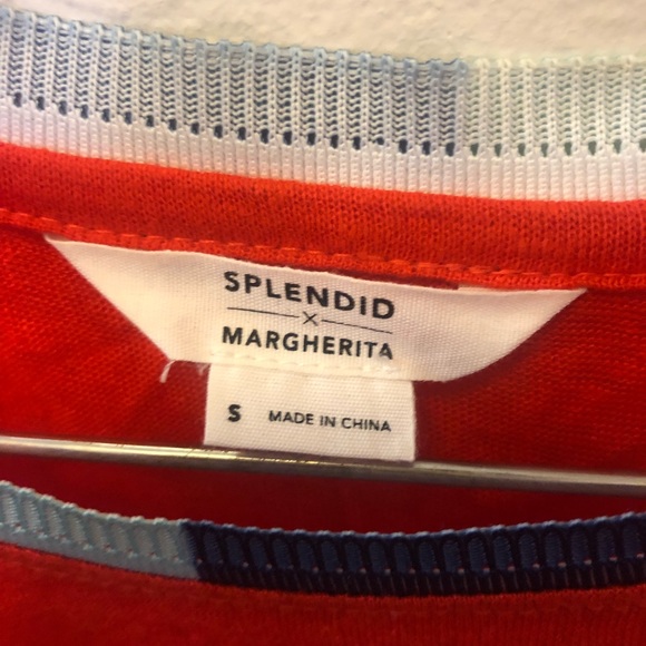 Splendid x Margherita Red T-Shirt - Small - Picture 3 of 4